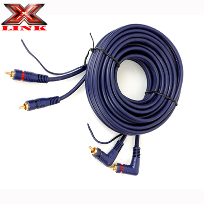 Auto-RCA-Audiokabel und Adapter 0ft abgeschirmte RCA-Kabel mit PVC-Isoliermaterial