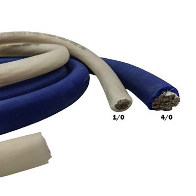 Flexible PVC Isolierung 0 AWG Gauge Batterieverbindungskabel für Auto-Audio-Motorrad