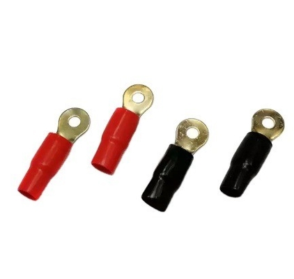 1/0 AWG Zinnkopf-Lugs Ring-Terminals Anschlüsse mit Wärmeschrumpfung