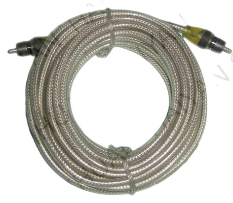 5.5mm Außendurchmesser PVC-Auto-RCA-Kabel mit Jackett 2M-2M für High-End-Performance