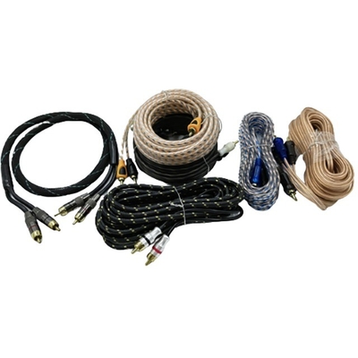 5.5mm Außendurchmesser PVC-Auto-RCA-Kabel mit Jackett 2M-2M für High-End-Performance