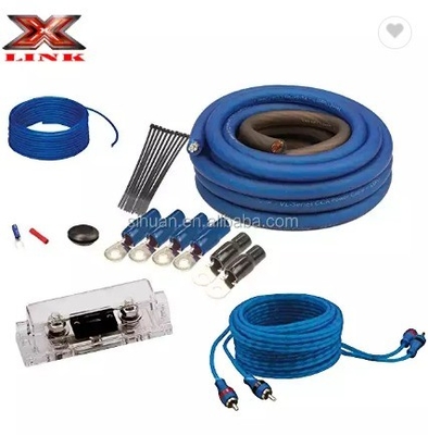 1128 Standard 4 Gauge OFC CCA Vollständige Verstärkerinstallation Verkabelung Verstärker-Kit für Auto-Audio