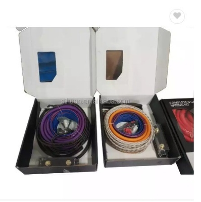 1128 Standard 4 Gauge OFC CCA Vollständige Verstärkerinstallation Verkabelung Verstärker-Kit für Auto-Audio