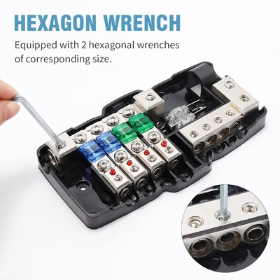 0 awg 12V Multifunktionales Mini-ANL-Schutzschließfach für Fahrzeuge