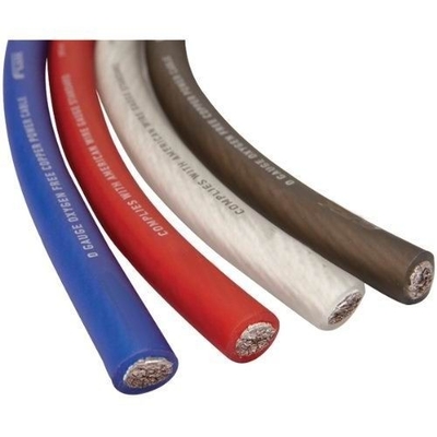 0 Gauge OFC Auto-Audio-Stromkabel beliebige Farbe Kupfer überzogen Aluminium-Leitermaterial