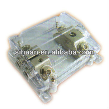 Kompakter 12V Mini ANL AFS Sicherungshalter für Auto-Boot-Audiosystem-Goldplattierte Steckverbinder