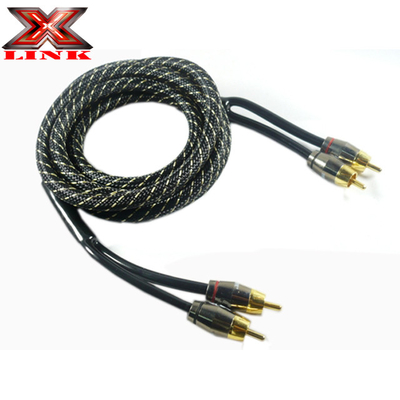 PVC Jacket RCA Kabel AV für Auto Audio und Home Audio Amp