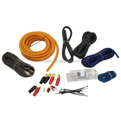 8 4 Gauge AWG-Verkabelungskit für maßgeschneiderte Außendurchmesser Auto-Audio-System zu erschwinglichen Preisen