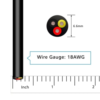 Versatile 14 AWG-PVC-gefasste, isolierte Kupferdraht für Niederspannungs-LED-Beleuchtung und Automotive