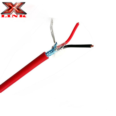 PVC-isolierter Kupfer Multi-Core 4-Core 24AWG-Brandmelderkabel für Sicherheitssysteme