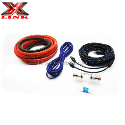 Soft PVC Jacket 2000 Watt 0GA Verstärker Verkabelung Kit für Audio-Leistung