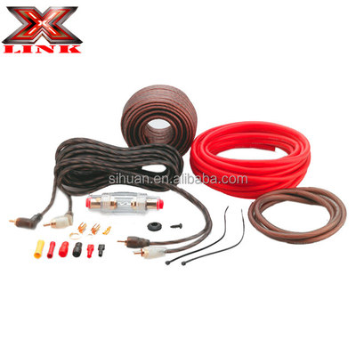 Soft PVC Jacket 2000 Watt 0GA Verstärker Verkabelung Kit für Audio-Leistung