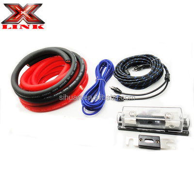 Soft PVC Jacket 2000 Watt 0GA Verstärker Verkabelung Kit für Audio-Leistung