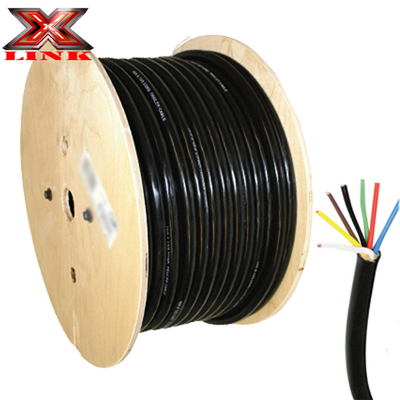 7 Kerne Pin Trailer Kabel mit 7x1.5 mm2 Bare Kupferleiter und nicht abgeschirmtem Design