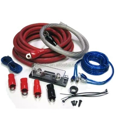 Lager 0/2/4/8 Gauge OFC/CCA Auto-Audio-Verstärker Verkabelung Kabel-Kits für Ihre Audiobedarf