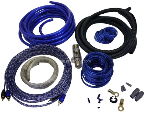 Lager 0/2/4/8 Gauge OFC/CCA Auto-Audio-Verstärker Verkabelung Kabel-Kits für Ihre Audiobedarf