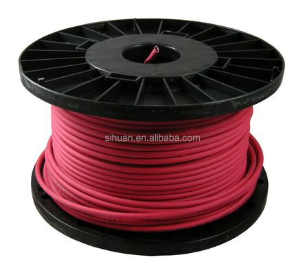 Zinnige CCA 18 AWG 2/C FPLR Brandmelderkabel 1000 Ft Rot Kupferleiterschutz