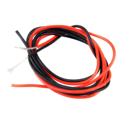 Stranged Conductor Gummi Isolationsdraht UL AWM 3135 300C Silizium Heizkabel 8 10 12 16 14GA