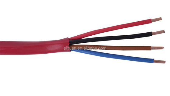 Brandmelderkabel mit CE-Zertifikat 2c 4c 6c 1,5 mm2 2,5 mm2 0,80 mm Kabel aus barem Kupfer