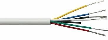 Barer Kupferleiter 2c 4c 8c 12c 20c Stranded Brandwarnkabel mit PVC-Dämmung