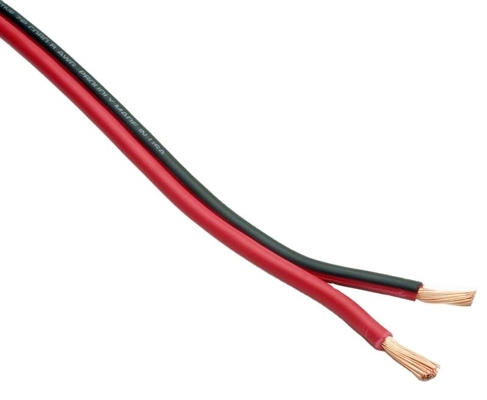 Nicht abgeschirmtes 12 Gauge Stranded Wire Car Audio OFC 2 Core Soft Speaker Kabel mit OFC