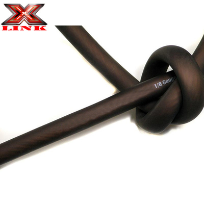 0 Gauge OFC Frosted Power Cable für das Autoaudio-System bei niedriger Spannung