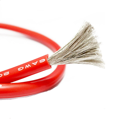 Hochtemperatur 300 °C Ultraflexible weiche Siliziumgummi Jackett Stranded Kupferdraht für schwere industrielle Anwendungen