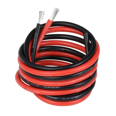 Hochtemperatur 300 °C Ultraflexible weiche Siliziumgummi Jackett Stranded Kupferdraht für schwere industrielle Anwendungen