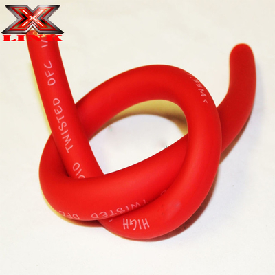 Soft PVC Jacket 4/0 3/0 2/0 GAUGE AWG Frosted Colored Car Audio OFC Stromkabel
