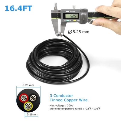 18AWG 2 Leiter 20AWG 3 Leiter Elektrodraht Strang PVC Zinnkopfdraht