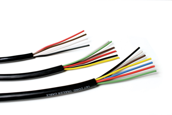Kabel für Anhängerlichtanschlüsse mit PVC-Kleidung und Kupferleiter