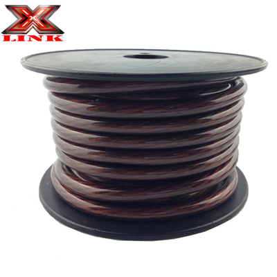 PVC-Jacket 4 AWG OFC Auto-Audio-Stromkabel in jeder Farbe Voll US-Spezifikation CEA-2015 konform