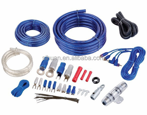 PVC-Audio-Kupferleiter-Lautsprecher-Verkabelungskit 8