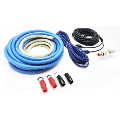 CCA/OFC 12V-Standardspezifikation 4/8 Gauge Flexible Audio Power Amp Wiring Kit