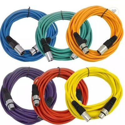 100% Kupfer Superflexible Instrument Mikrofon XLR Akustikkabel mit Goldanschluss