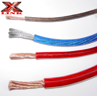 0 Gauge Auto-Audio-Verstärker-Stromkabel mit langlebiger PVC-Hülle und Kupferleiter