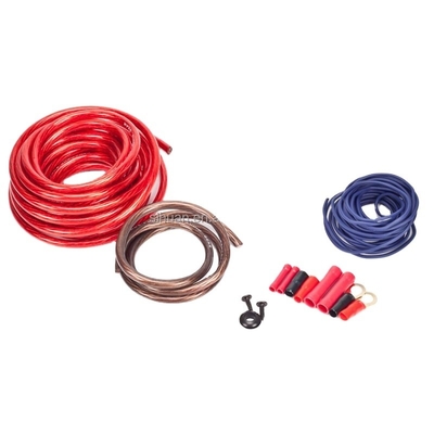 8 Gauge Kupferleiter PVC Jacken Verstärker Installation Verkabelung Kit für Audiosystemen
