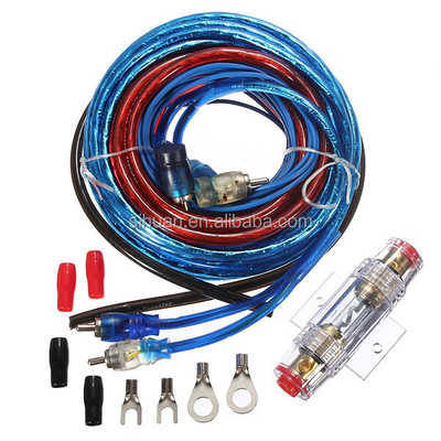 ofc Optimieren Verstärkerinstallation mit Stranded-Leiter 4 Gauge Amp Verkabelung Kit