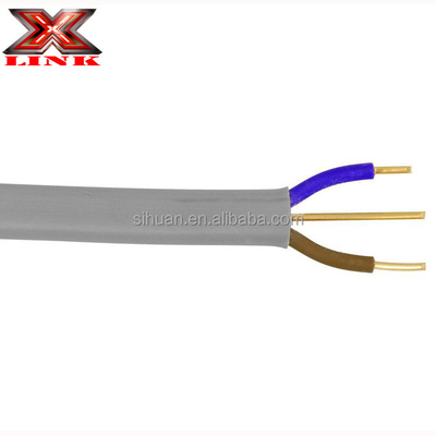 VDE 0281 Kupferkabel mit Strängen PVC-Dämmstoff Twin Earth TPS Draht