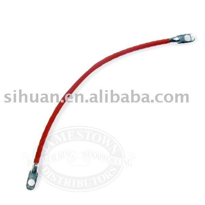 5/16 "Lug Terminals 12 Zoll eingelagerte Kupferbatterie Inverterkabel für Auto Lkw RV Solar