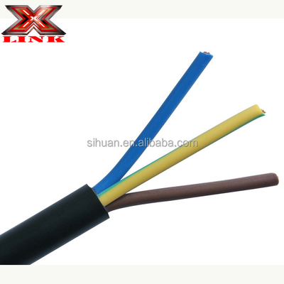 14AWG 16AWG 2,5 mm 1,5 mm 3 2 Kern Stranged Kupfer-Elektrokabel mit PVC-Isolierung