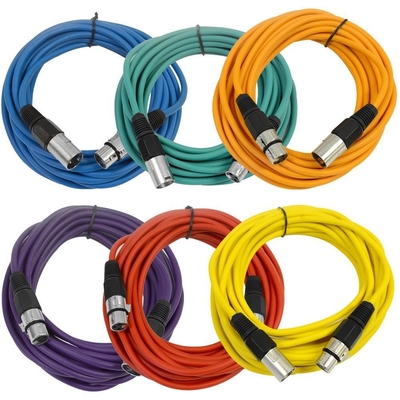 Goldverbindung, Mikrofon-Audiokabel 0,22 mm2 0,35 mm2 für klaren Klang