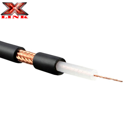 RG213 Koaxkabel 50 Ohm mit PVC-Jacke und nackter Kupferflechte