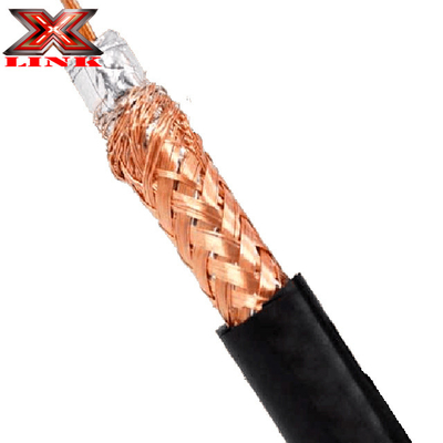 RG213 Koaxkabel 50 Ohm mit PVC-Jacke und nackter Kupferflechte