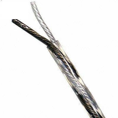 16 Gauge Flexibles transparentes Lautsprecherkabel CCA mit OFC-Innenleiter CE-zertifiziert