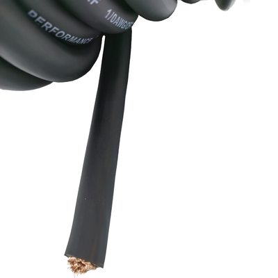 1/0 AWG Oversize Gauge 4/0 GA Auto Audio OFC Stromkabel Weichberührung Flexible PVC Jacke