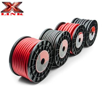 Anpassung an die Anzahl der Leitungen Soft PVC Jacket Auto Amp Installation 4/8 Gauge Stromkabel