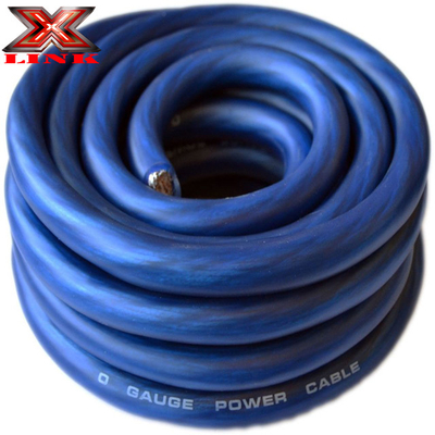 Anpassung an die Anzahl der Leitungen Soft PVC Jacket Auto Amp Installation 4/8 Gauge Stromkabel