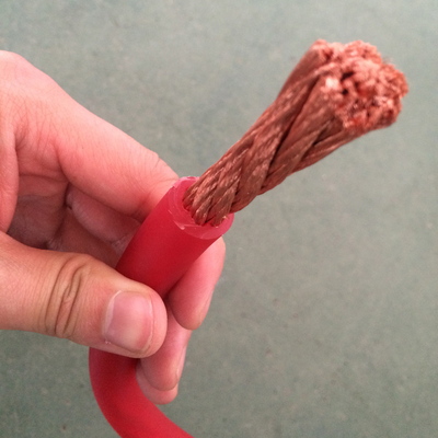 Flexible Soft PVC Jacket Autoverstärker Stromkabel mit Kupferplattiert Aluminiumleiter