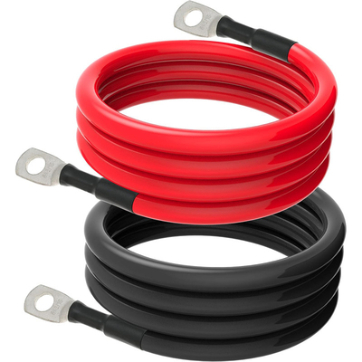 PVC-Jacke Kupfer-Auto-Audio-Stromkabel 1/0 2 4 6 AWG-Gabel-Batterie-Kabel